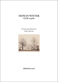 HOPE IN WINTER SATB choral sheet music cover Thumbnail